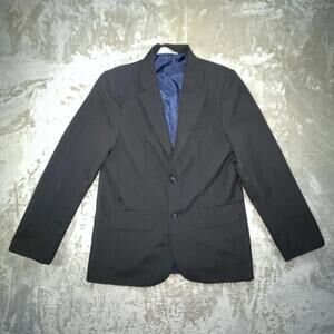 Cat & Jack Boy's Classic Blazer Jacket Black Year Round Fully Lined Size 12
